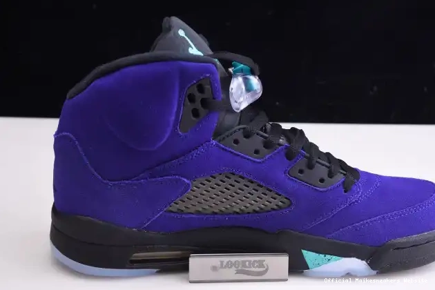 Official Maikesneakers Grape Retro 136027-500 Jordan Alternate Air 5 0624